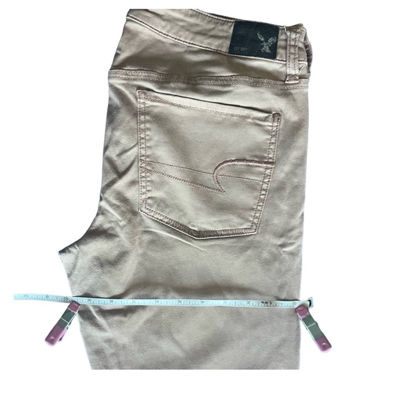 American Eagle pastel pink stretchy pants - Picture 9 of 15